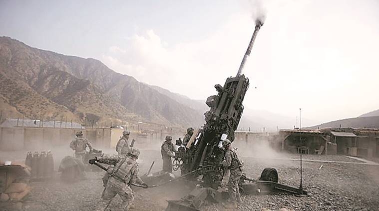  Artillery duel at LoC after Pakistan breaches ceasefire 
