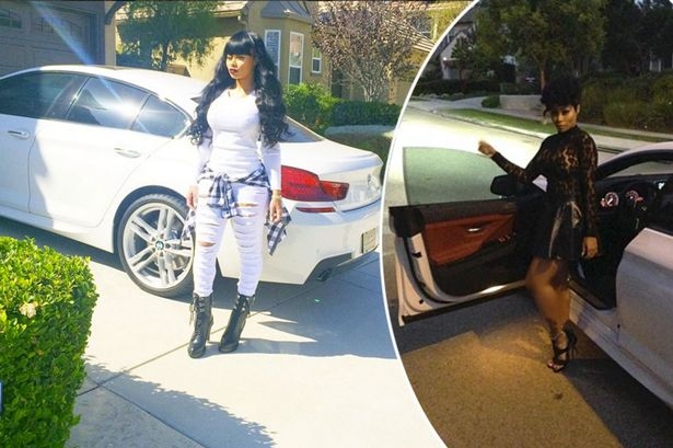  Blac Chyna s car hit by another 