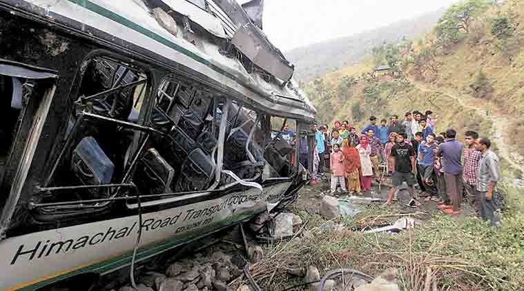  Seven killed in Himachal road accident 