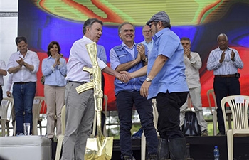 Colombia FARC rebels complete handing over of weapons 