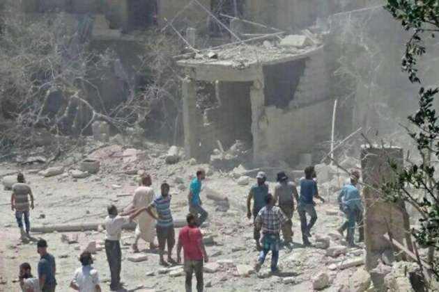  30 killed in air raids in Syria 