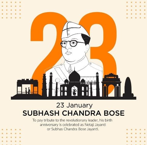 Remembering Netaji Subhash Chandra Bose.