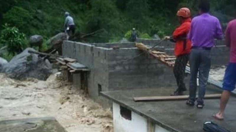  Cloudburst in Uttarakhand, no loss of life 