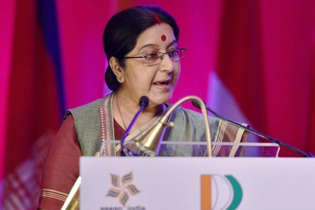  Sushma to address  Delhi Dialogue  
