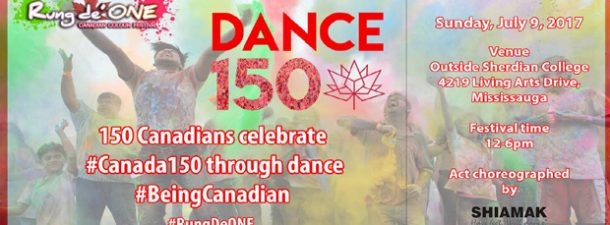  150 dancers and dholis to pay tribute to Canada 150 