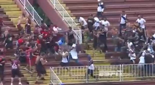  one dead, three injured in football-related violence in Brazil 