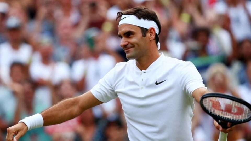  Federer enters Wimbledon quarterfinals for 15th time 