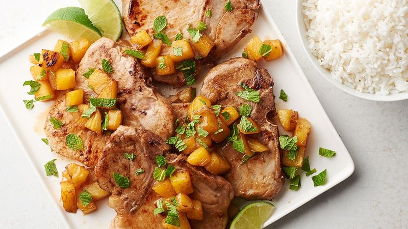 Mojito Pork Chops 