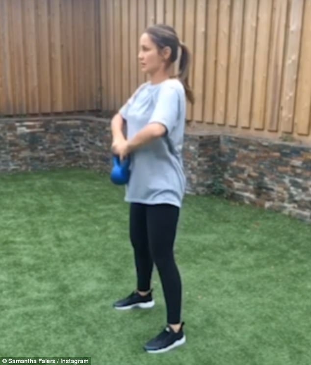  Sam Faiers  refuses to get unfit  during pregnancy 