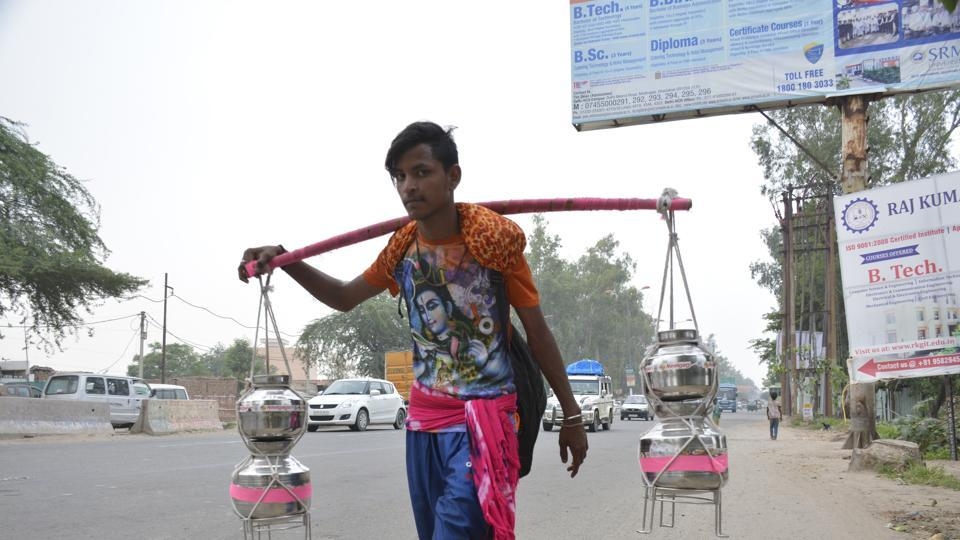  Ghaziabad police uses drones, choppers for pilgrims  security 