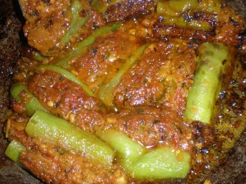Stuffed Sponge Gourd (Gilki)