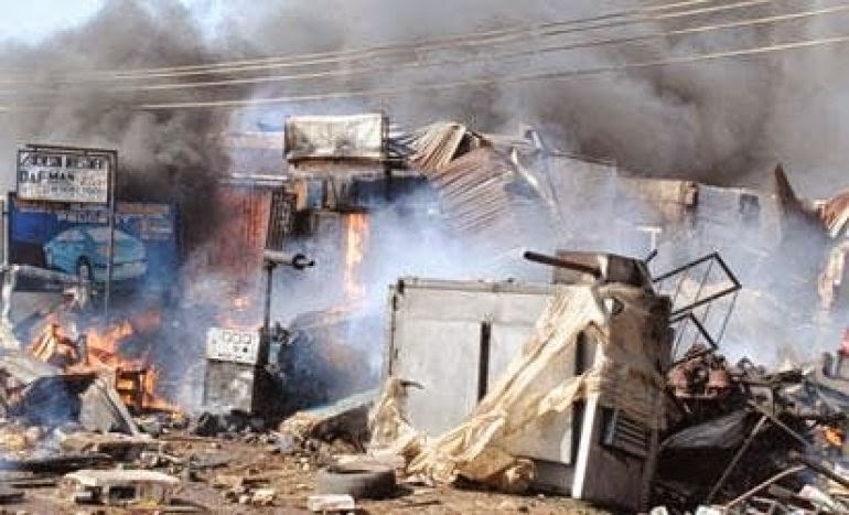  12 killed in Nigeria suicide bombings (Second Lead) 