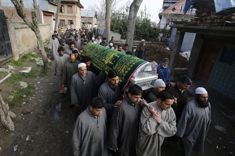  Militants fire at former J&K village head 