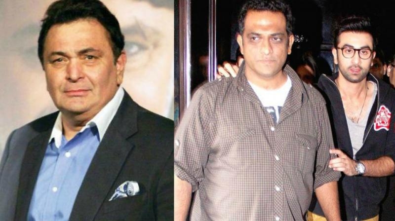 Upset Daddy Rishi Kapoor Blames Anurag Basu as he calls him “Irresponsible Director” over the failure of 