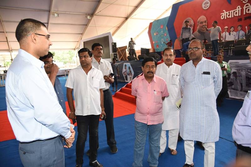 Inauguration of Mukhya Mantri Medhavi Vidyarthi Yojan on August 20