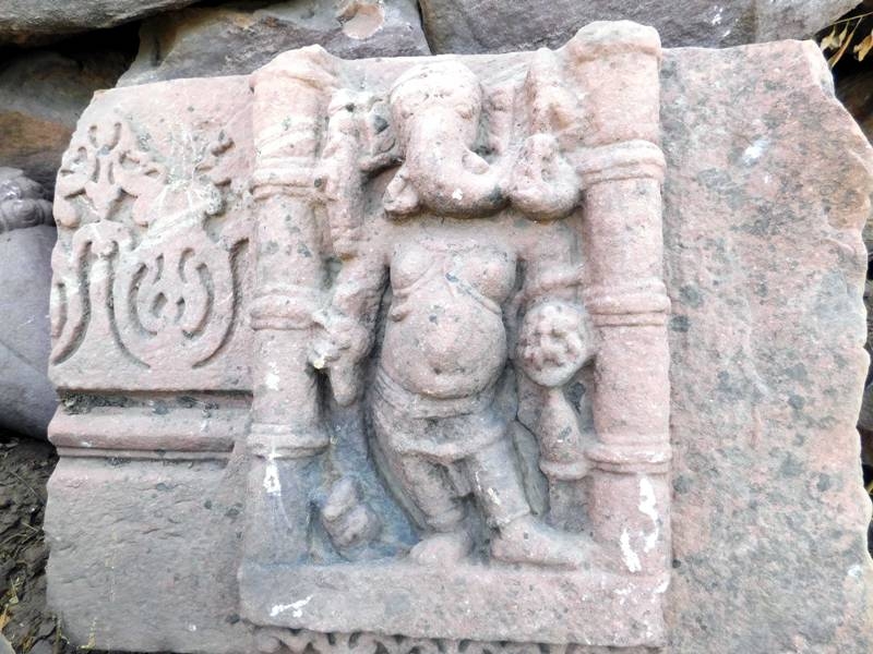 Rare ancient idol of Sri Ganesha found