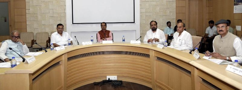 Prepare Short Term Plan Taking into Account Rainfall’s Condition: CM Chouhan