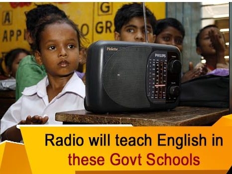 School Education Department’s radio programme to teach English