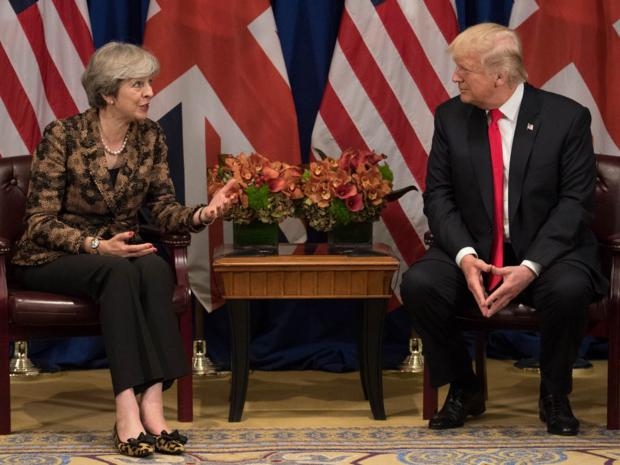  Trump, May meet on Iran, N.Korea issues: White House 