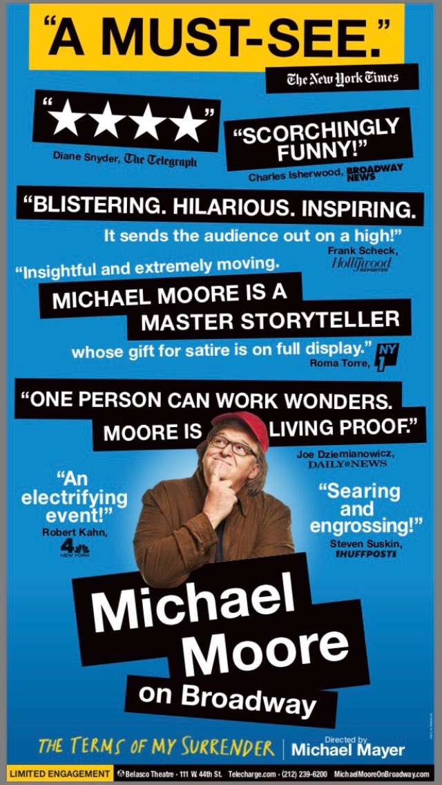  Michael Moore comments on Weinstein s  repugnant behaviour  