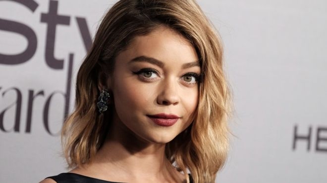  Sarah Hyland slammed for body shaming driver 