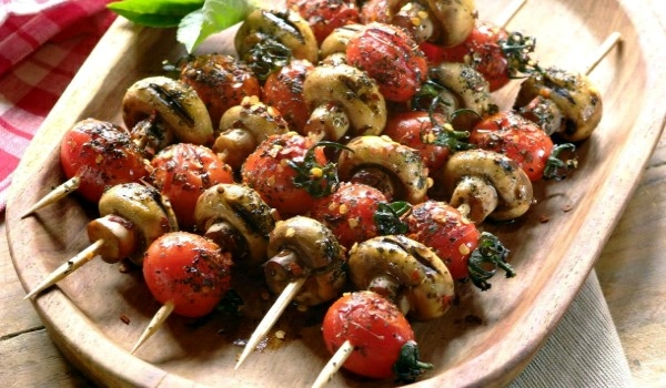 Mushroom Kebab 