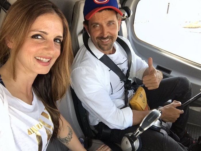 Sneak a Peek to the ex's friendly favours- Hrithik Roshan and Sussanne Khan chill out together